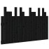 Cabecero de cama de pared madera maciza pino negro