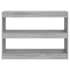 Estantería/divisor de espacios gris Sonoma 100x30x72