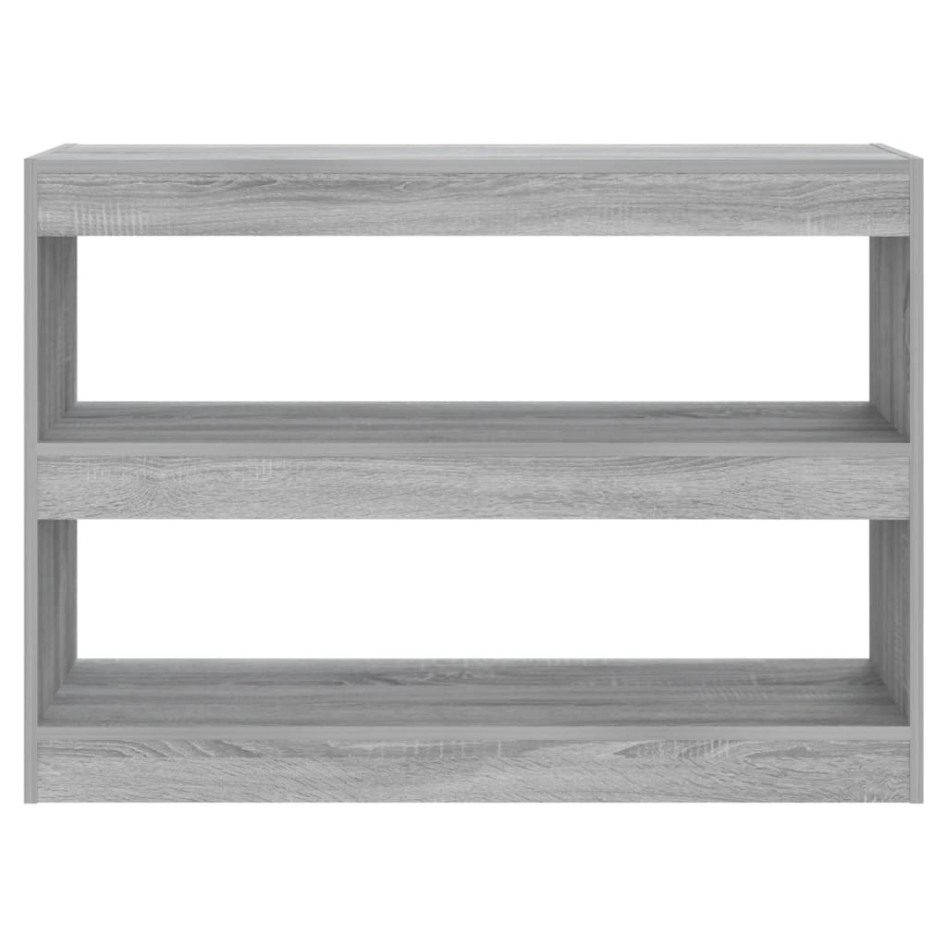 Estantería/divisor de espacios gris Sonoma 100x30x72