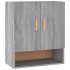 Armario de pared madera contrachapada gris Sonoma 60x31x70