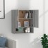 Armario de pared madera contrachapada gris Sonoma 60x31x70