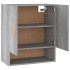 Armario de pared madera contrachapada gris Sonoma 60x31x70