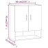 Armario de pared madera contrachapada gris Sonoma 60x31x70