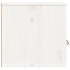 Armario de pared de madera maciza de pino blanco 60x30x30