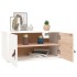 Armario de pared de madera maciza de pino blanco 60x30x30