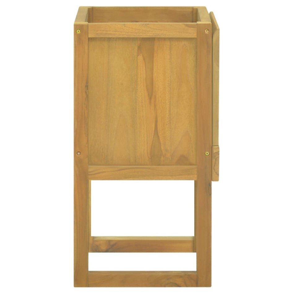 Mueble de baño madera maciza de teca 41x40x75