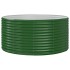 Jardinera arriate acero recubrimiento polvo verde 140x140x68