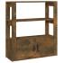Aparador madera contrachapada color roble ahumado 80x30x90