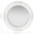 Espejo de pared estilo barroco blanco 50