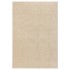 Alfombra de pelo corto beige 160x230