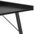 Escritorio negro 90x50x79