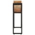 Jardinera de madera maciza reciclada 60x20x68