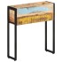 Jardinera de madera maciza reciclada 60x20x68