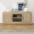 Mueble de TV madera contrachapada roble Sonoma 102x35x45