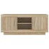 Mueble de TV madera contrachapada roble Sonoma 102x35x45