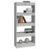 Estantería madera contrachapada gris hormigón 60x30x135