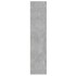 Estantería madera contrachapada gris hormigón 60x30x135
