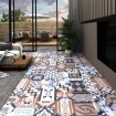 Lama para suelo autoadhesiva PVC estampado monocolor 5,11 m²