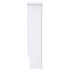 Cubierta para radiador MDF blanco 78