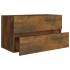 Mueble lavabo madera contrachapada roble ahumado