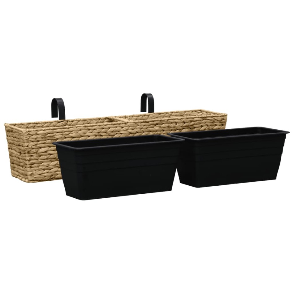 Conjunto de jardineras 2 unidades jacinto de