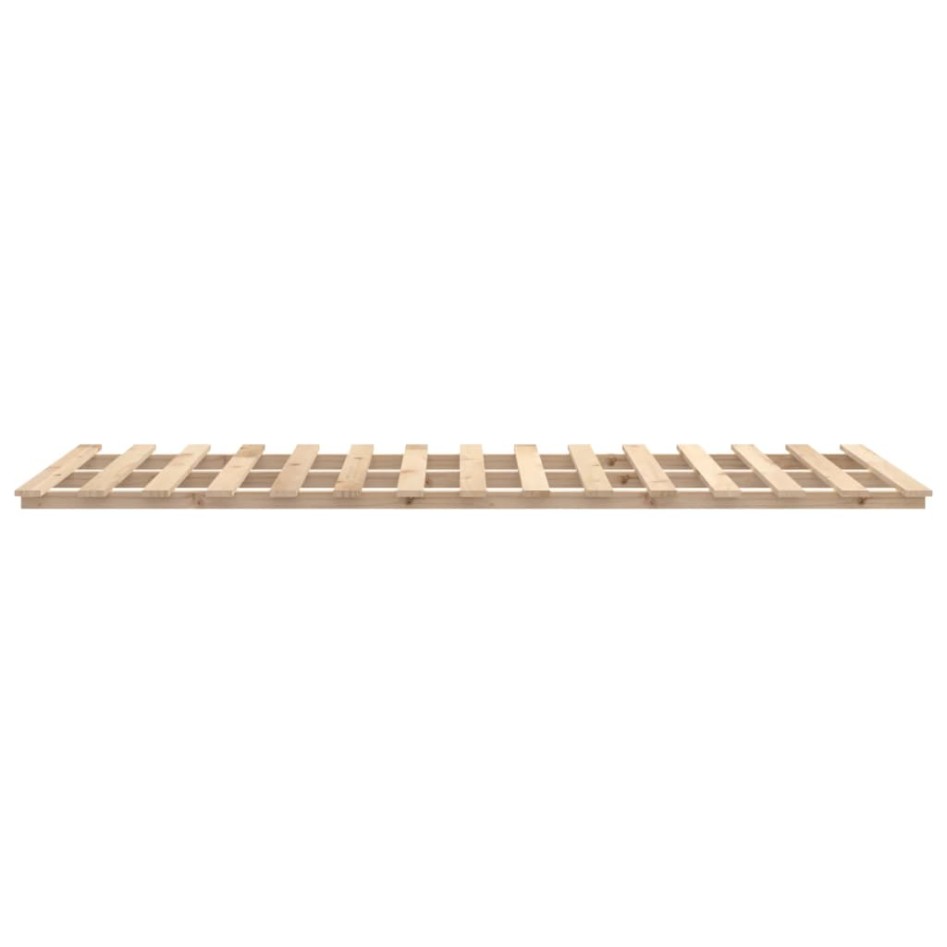 Estructura de cama madera maciza de pino 100x200