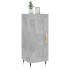 Aparador de madera contrachapada gris hormigón 34,5x34x90