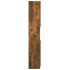 Armario de baño madera ingeniería roble ahumado 32x34x188,5
