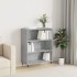 Estantería madera de ingeniería gris hormigón 69,5x32,5x90