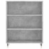Estantería madera de ingeniería gris hormigón 69,5x32,5x90