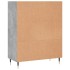 Estantería madera de ingeniería gris hormigón 69,5x32,5x90