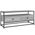 Mueble de TV madera contrachapada gris Sonoma 100x35x45