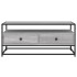 Mueble de TV madera contrachapada gris Sonoma 100x35x45