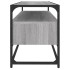 Mueble de TV madera contrachapada gris Sonoma 100x35x45