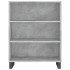 Estantería madera de ingeniería gris hormigón 69,5x32,5x90