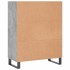 Estantería madera de ingeniería gris hormigón 69,5x32,5x90