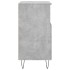 Aparador de madera contrachapada gris hormigón 60x35x70