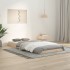 Estructura de cama madera maciza de pino 90x200