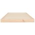 Estructura de cama madera maciza de pino 90x200