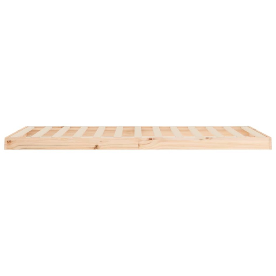 Estructura de cama madera maciza de pino 90x200