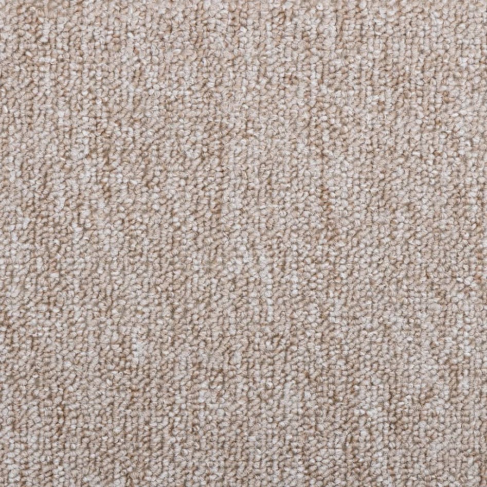 Alfombrillas de escalera 15 unidades marrón claro 65x24x4