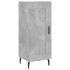 Aparador de madera contrachapada gris hormigón 34,5x34x90