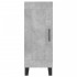 Aparador de madera contrachapada gris hormigón 34,5x34x90