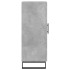 Aparador de madera contrachapada gris hormigón 34,5x34x90