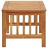 Mesa de centro de madera maciza de acacia 102x50x43