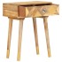 Mesita de noche de madera maciza de mango 43x30x58