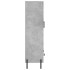 Aparador alto madera de ingeniería gris hormigón 69,5x31x115