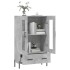 Aparador alto madera de ingeniería gris hormigón 69,5x31x115