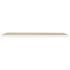Estante flotante pared 4 uds MDF roble y blanco 120x23,5x3,8