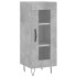 Aparador de madera contrachapada gris hormigón 34,5x34x90